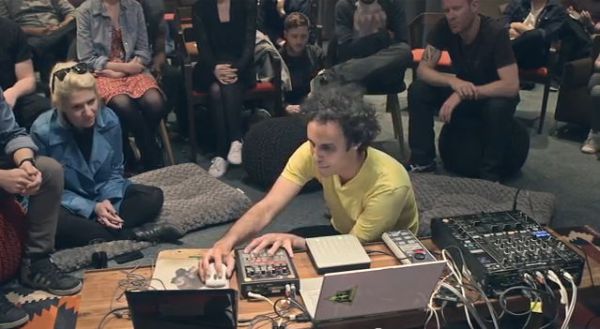 four tet live setup rbma 2013